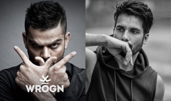 Virat-Kohli-and-Shahid-Kapoor clothing brand
