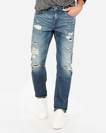 ripped jeans