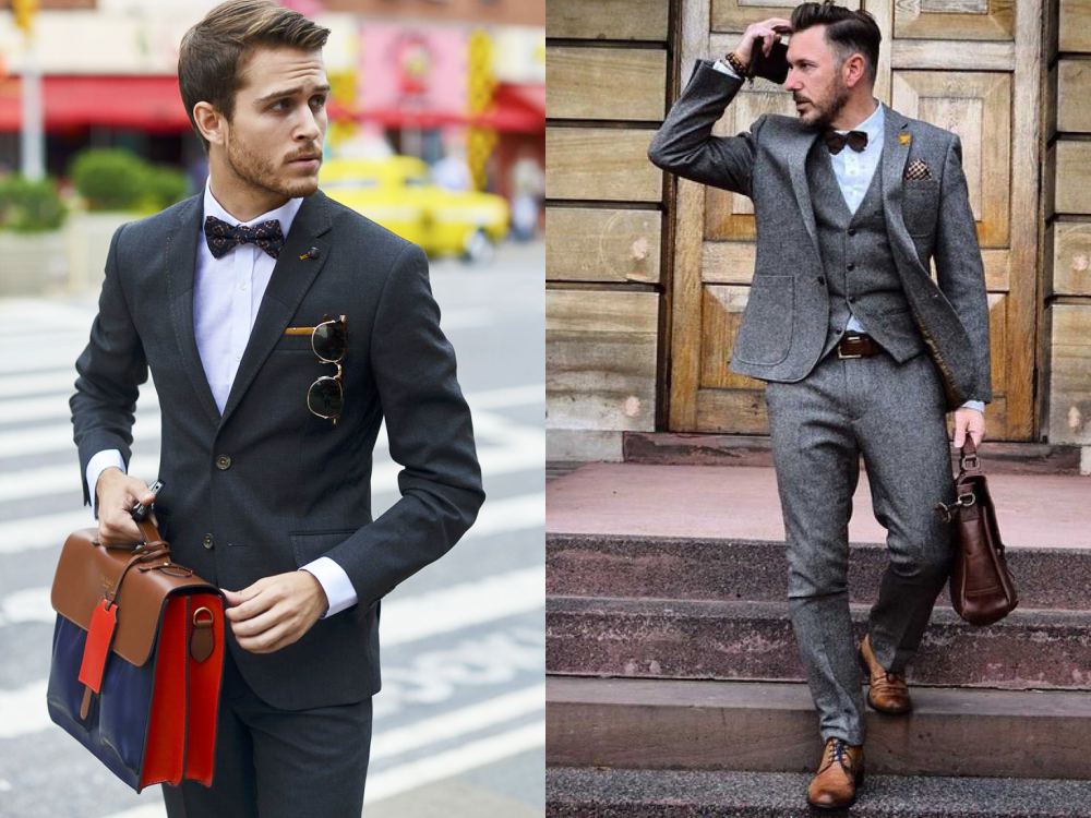 bow tie on men