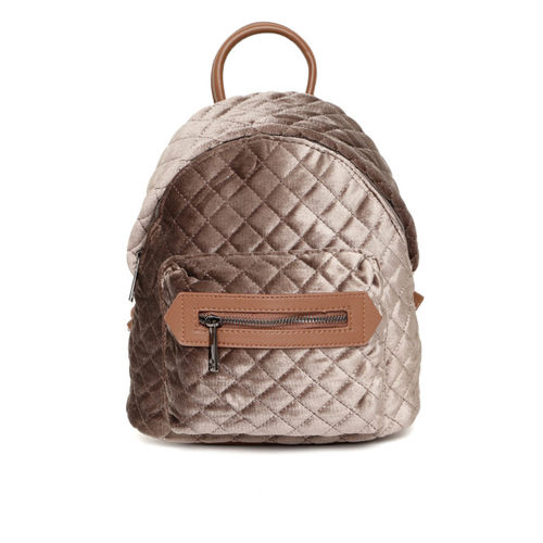 DressBerry-Women-Brown-Backpack
