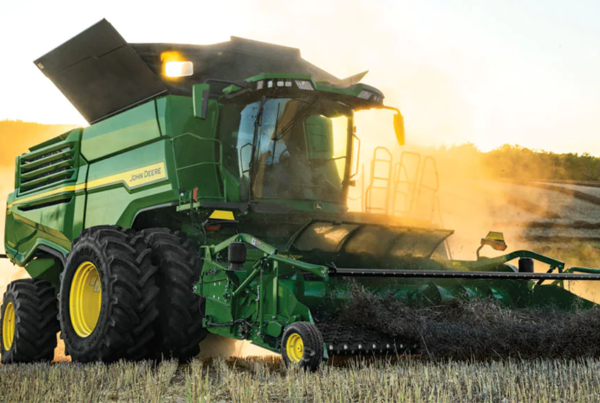 john deere harvester